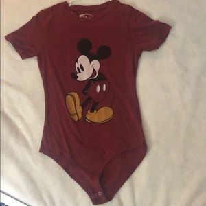 Red Mickey Mouse One-Piece